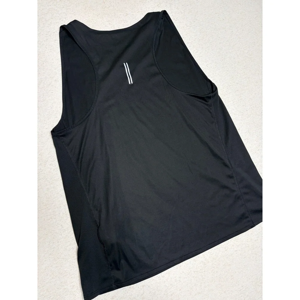 Nike Dri-FIT Miler Running Tank Top Black CJ2011-010 Womens Large